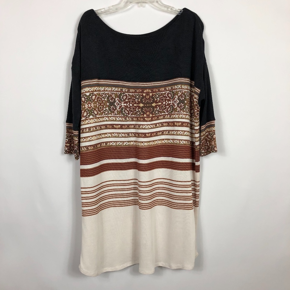 Free People Steppin Out Tunic Shirt Dress